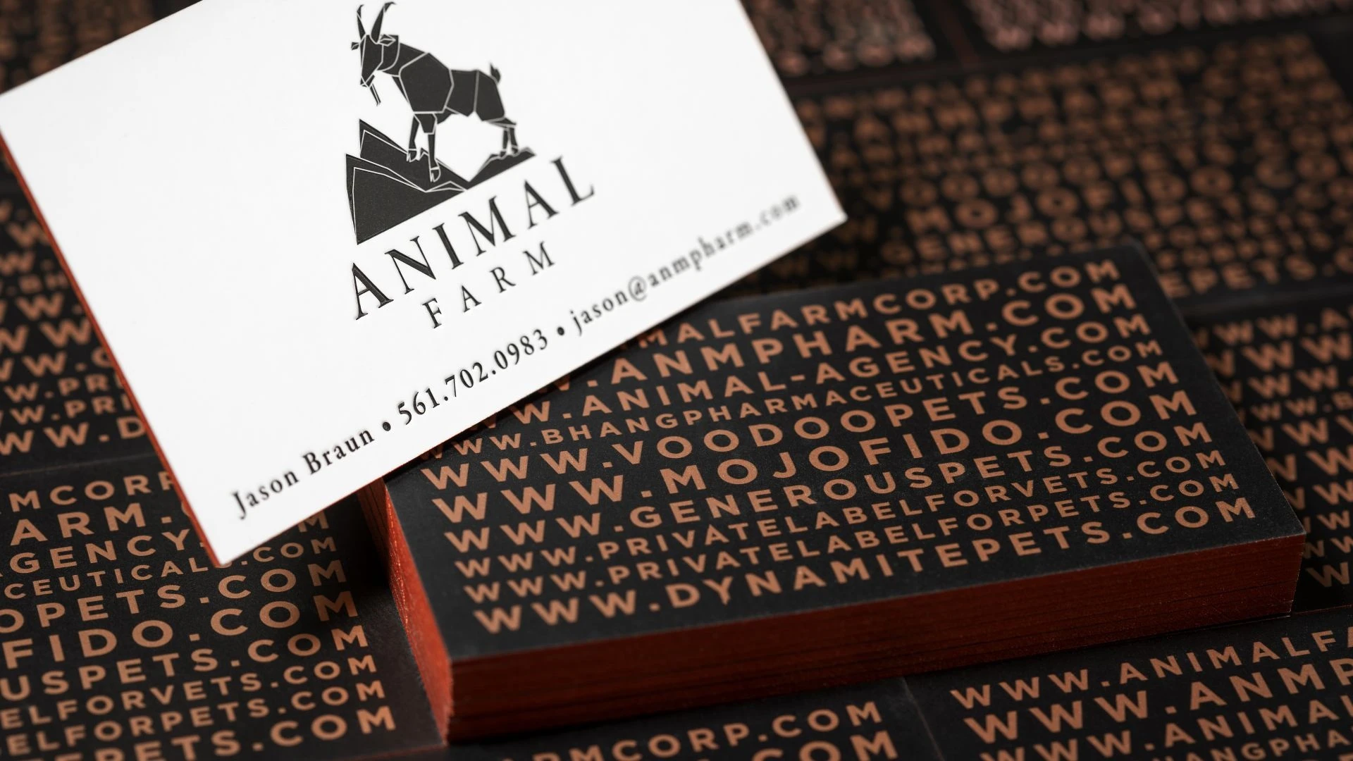 Metallic Ink Business Cards Business Card Design